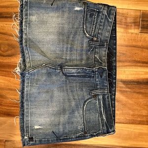 Abercrombie and Fitch Jean Mini Skirt